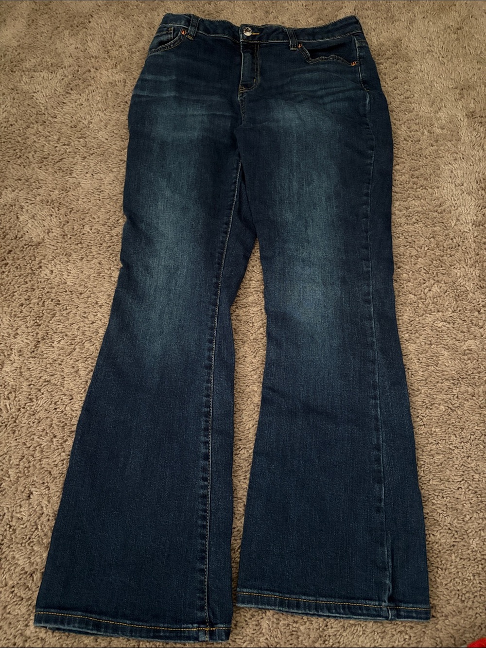 Cat & Jack Dark Indigo Flare Jeans
